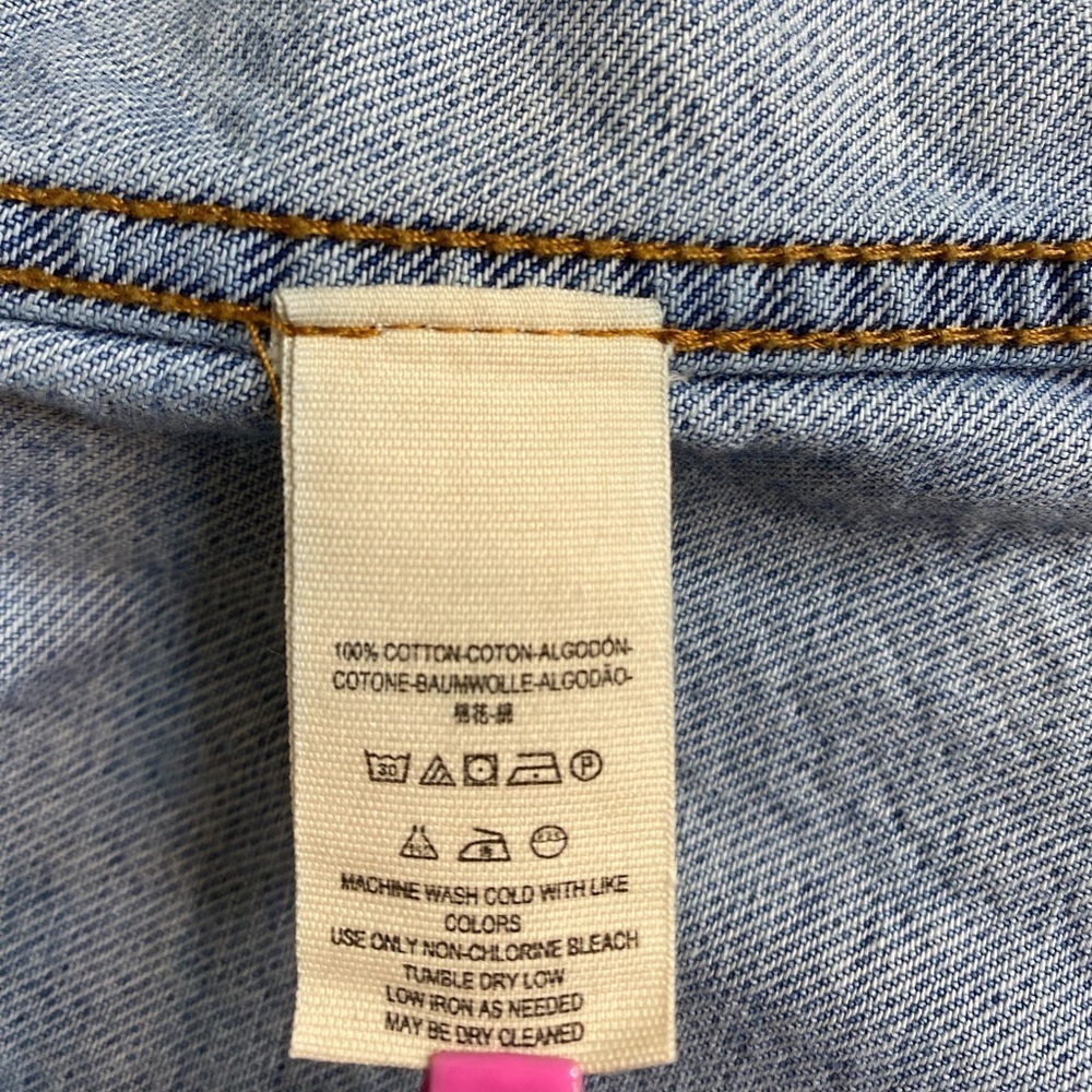 Free People Heritage Denim Shirt Jacket S/P - Picture 9 of 9